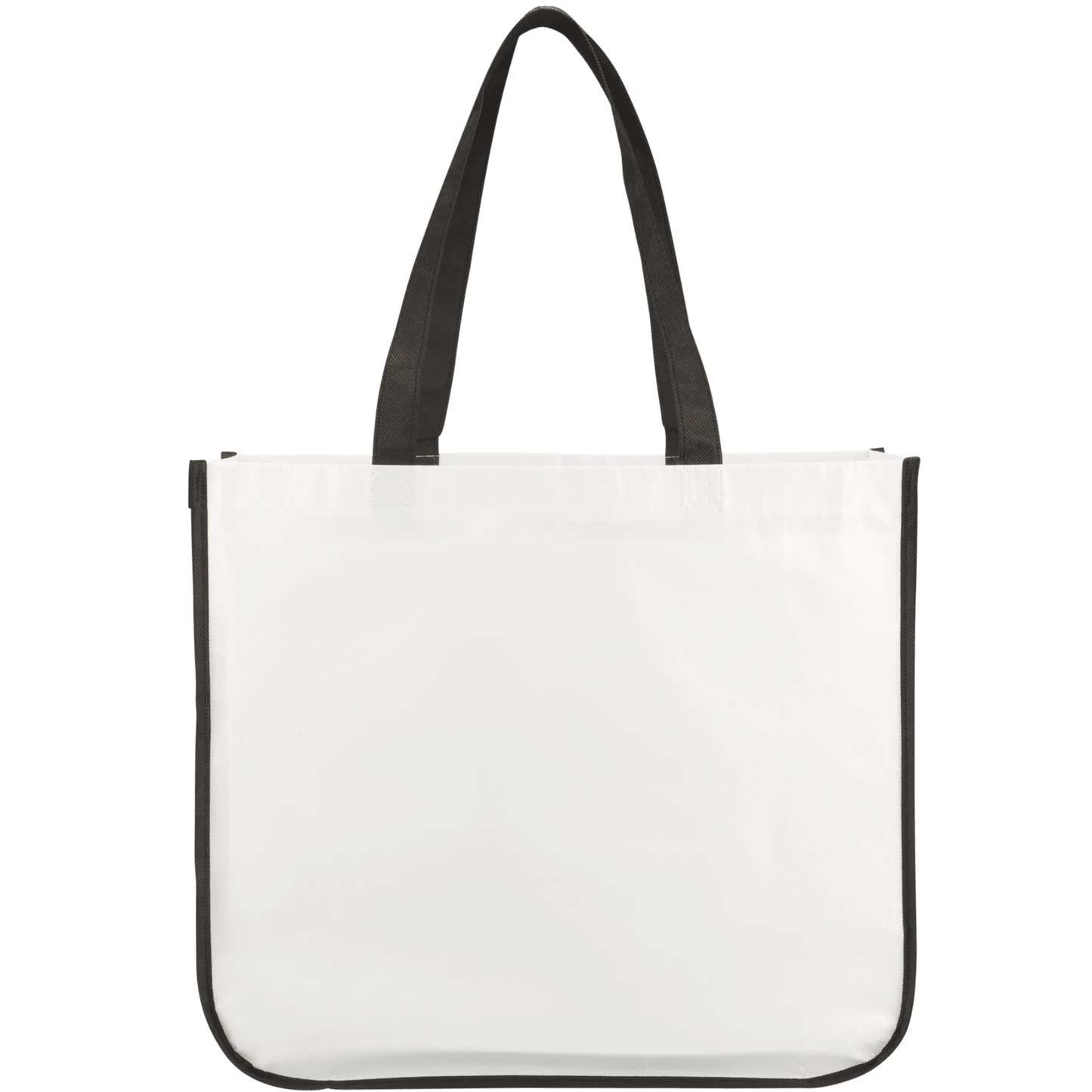 Large Laminated Non-Woven Shopper Tote