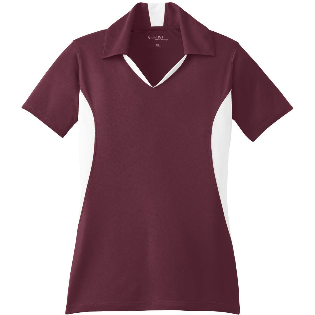 Maroon/ White