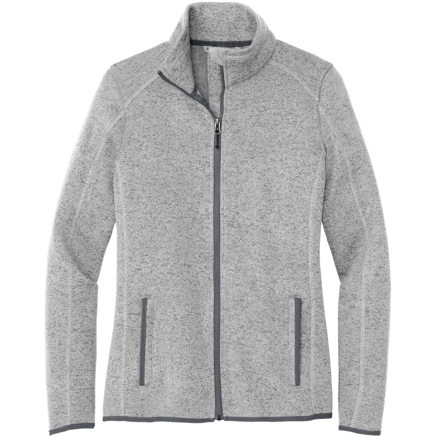 Port Authority® Ladies Sweater Fleece Jacket